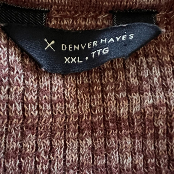 *SALE* Denver Hayes Notch Neck Long Sleeve Knit top - Picture 3 of 4